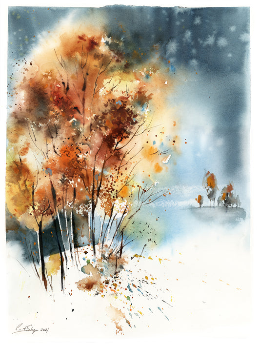 Where the Sky Remembers Autumn