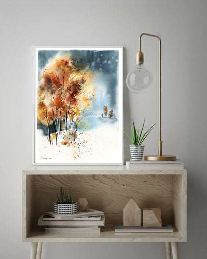 Where the Sky Remembers Autumn