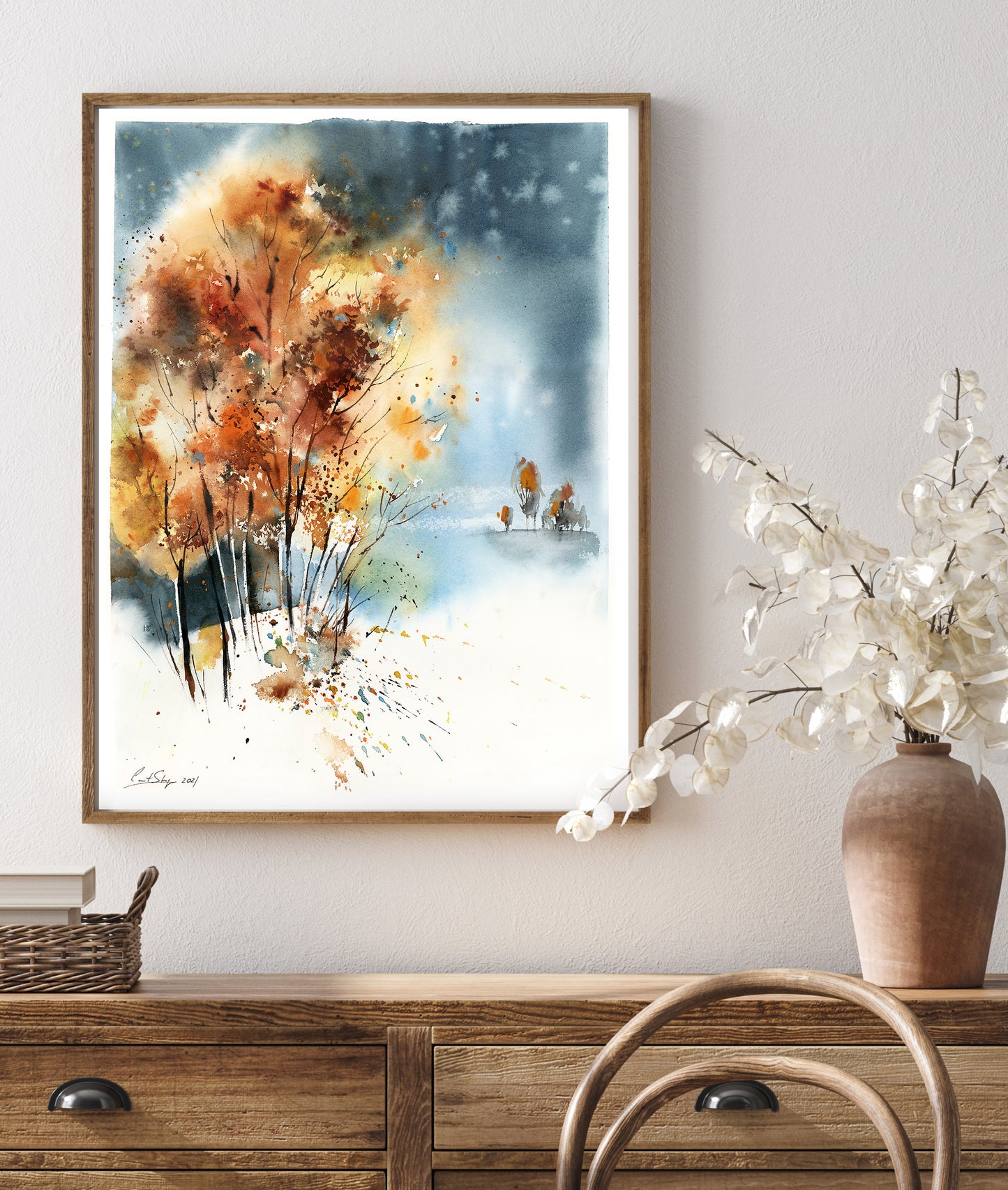 Where the Sky Remembers Autumn