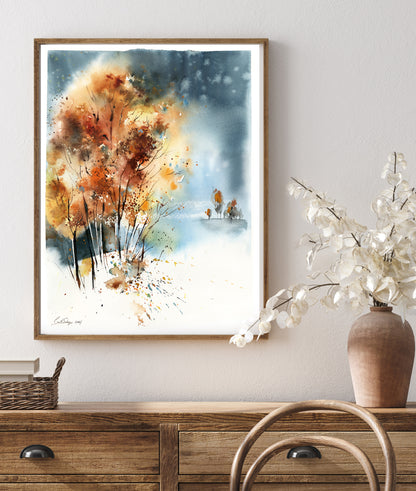 Where the Sky Remembers Autumn