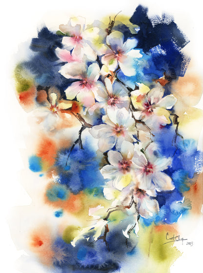 Almond Florals Bloom
