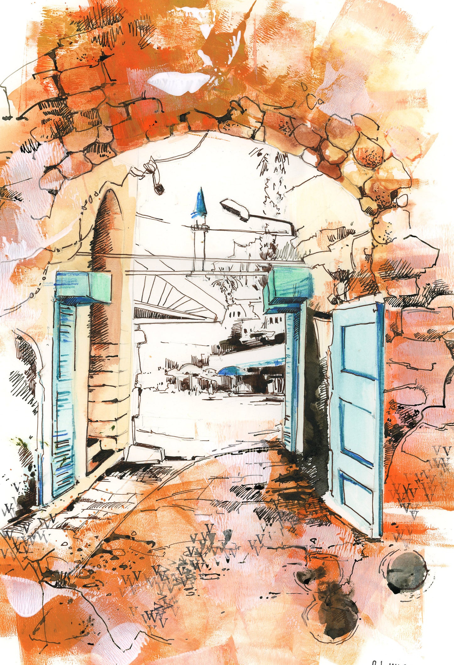 Old Jaffa Town Tel Aviv Israel