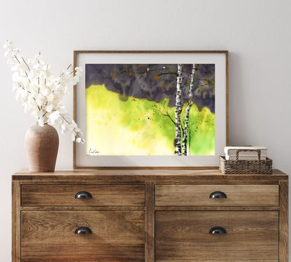 The Birch That Follows Me