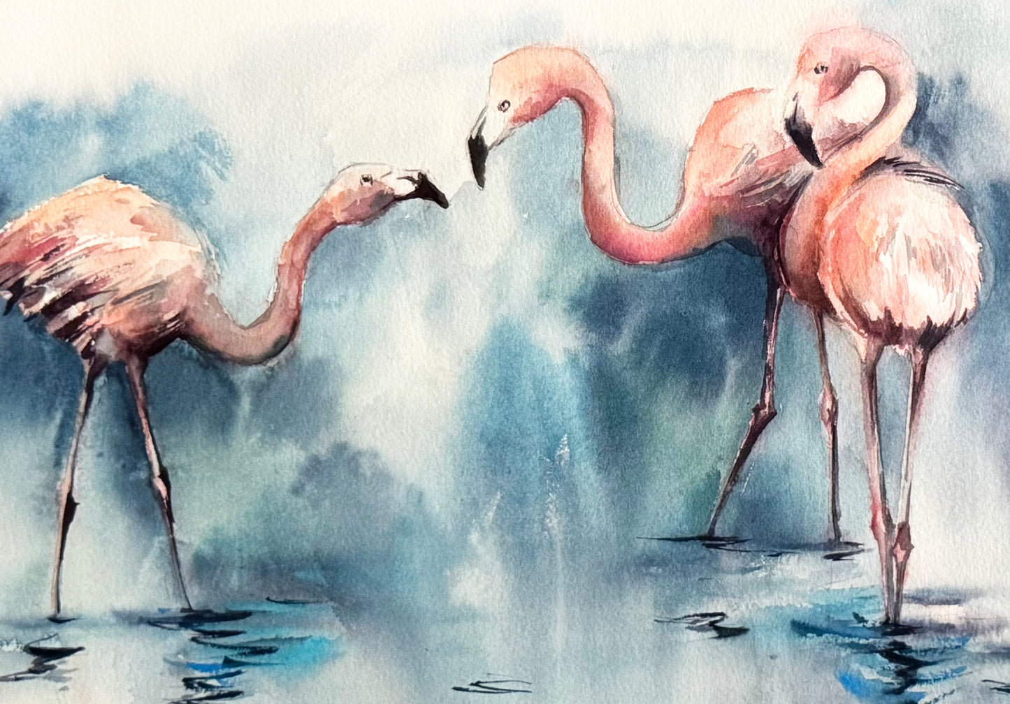 Flamingos Scene